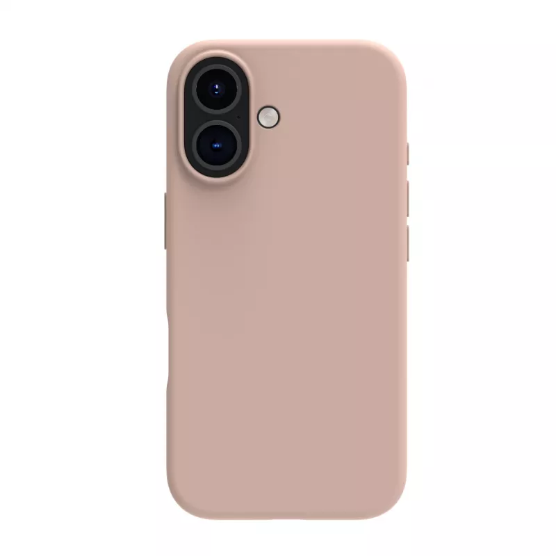 dbramante1928 Monaco MagSafe MO61PISA6314 telefona aizmugures vāks Apple iPhone 16, silikons/plastmasa, Pink Sand