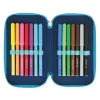 Herlitz TriCase Dip Dye 31 gab. Zils Tirkīzs Poliesters 190x115x70 mm