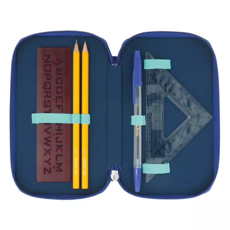Herlitz TriCase Dip Dye 31 gab. Zils Tirkīzs Poliesters 190x115x70 mm