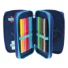 Herlitz TriCase Dip Dye 31 gab. Zils Tirkīzs Poliesters 190x115x70 mm