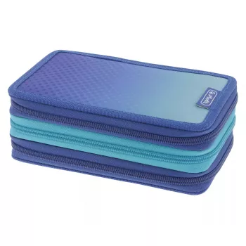 Herlitz TriCase Dip Dye 31 gab. Zils Tirkīzs Poliesters 190x115x70 mm
