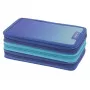 Herlitz TriCase Dip Dye 31 gab. Zils Tirkīzs Poliesters 190x115x70 mm