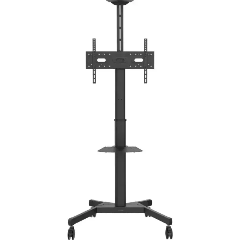 Vision X-Series VFM-F21 augstuma regulējami displeja ratiņi, 31-80 collas, līdz 50 kg, melnā krāsā