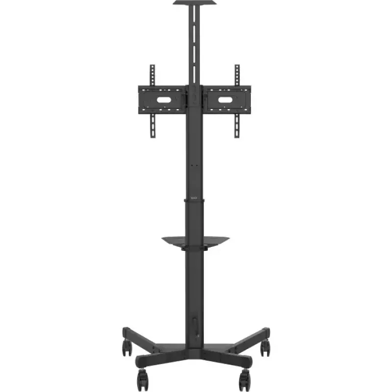 Vision X-Series VFM-F21 augstuma regulējami displeja ratiņi, 31-80 collas, līdz 50 kg, melnā krāsā