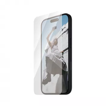 Ekranaizsargs PanzerGlass SAFE. by ® iPhone 16 15 Ultra-Wide Fit Triecienizturīgs Skrāpējumu Izturīgs