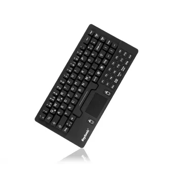 KeySonic KSK-5031IN (UK) USB tastatūra, mini, melna, QWERTY UK