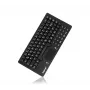 KeySonic KSK-5031IN (UK) USB tastatūra, mini, melna, QWERTY UK