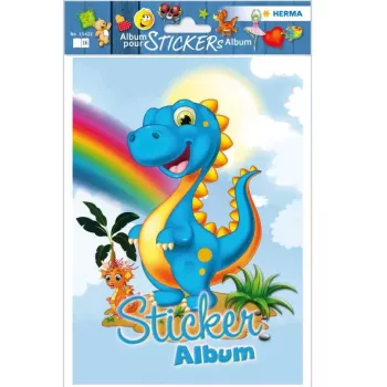 Bērnu uzlīmju albums Herma 15422 Dino