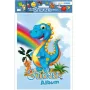 Bērnu uzlīmju albums Herma 15422 Dino