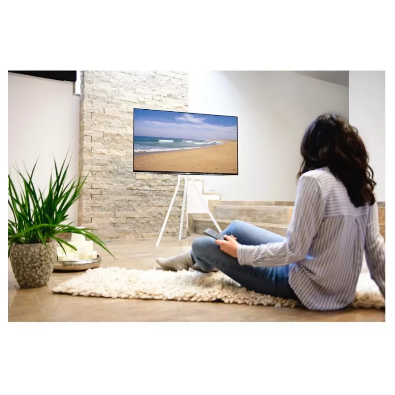 Hama 00220871 TV statīvs 190,5 cm (75 collas) balts