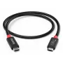 Hama 00200788 USB-C kabelis 1 m Melns