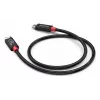 Hama 00200788 USB-C kabelis 1 m Melns