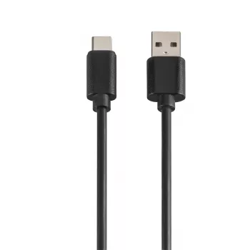 USB kabelis Hama 00200907 USB 2.0 0.9m USB-C USB-A Melns