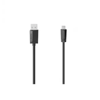 Hama 00074260 USB kabelis USB 2.0 1.5 m USB A Mini-USB B Melns