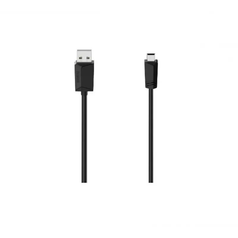 Hama 00074260 USB kabelis USB 2.0 1.5 m USB A Mini-USB B Melns