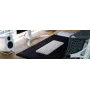 KeySonic KSK-5020BT-S (DE) bezvadu tastatūra Office Bluetooth QWERTZ vācu, alumīnijs, balta