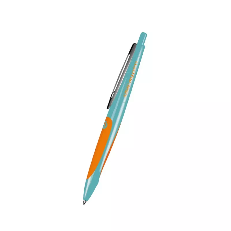 Iebīdāma lodīšu pildspalva ar klipsi Herlitz my.pen Blue