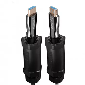 Lindy 38533 HDMI kabelis 100 m HDMI Type A (Standard) Melns