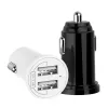 Techly Mini Auto Lādētājs 2 USB-A Porti 12W / 2.4A Melns