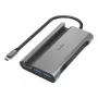 Hama Connect2Mobile V2 USB 3.2 Gen 1 Type-C 7-in-1 USB-C centrmezgls 1000 Mbit/s Antracīts