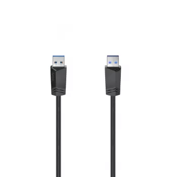 Hama 00200624 USB kabelis 1.5 m USB A Melns
