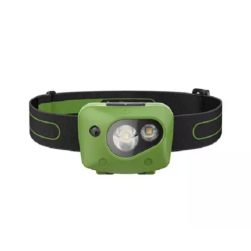Lukturis uz galvas lentes GP Lighting CH43 Zaļš LED 300 lm IPX4