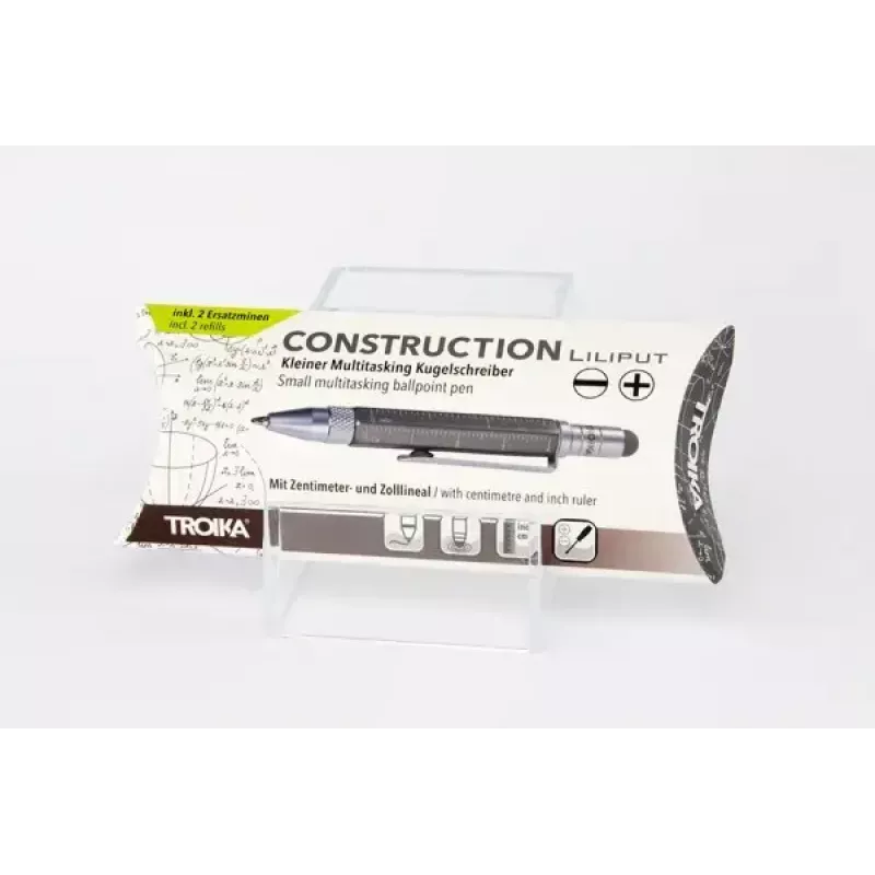 Daudzfunkcionālā lodīšu pildspalva TROIKA Construction Lilput