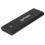 Manhattan M.2 NVMe SSD korpuss, USB-C, 10 Gbps (USB 3.2 Gen2), UASP, alumīnijs, melns, 3 gadu garantija