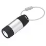 Atslēgu piekariņa lukturītis TROIKA ECO CHARGE Melns Pelēks LED USB