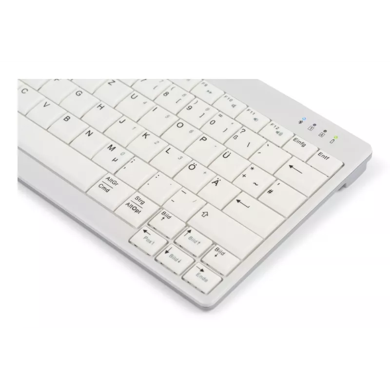 BakkerElkhuizen UltraBoard 950 V2 Wireless UK Qwerty, Tenkeyless, Vadu un bezvadu, USB + Bluetooth, Šķērveida slēdzis, QWERTY, Tumši pelēks, Gaiši pelēks