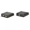 Lindy 140m Cat.6 DVI-D, USB, Audio un RS-232 KVM pagarinātājs, raidītājs un uztvērējs, vadu, 140 m, Cat6, 60 Hz, Melns