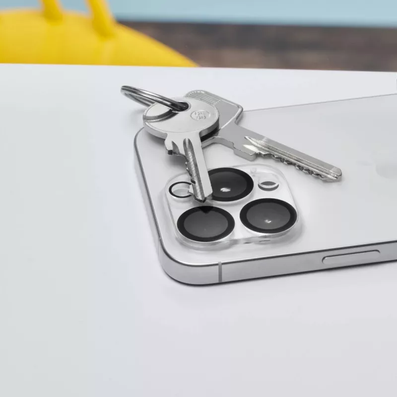 Hama Cam Protect kameras lēcas aizsargs Apple iPhone 16 Pro / 16 Pro Max, rūdīts stikls