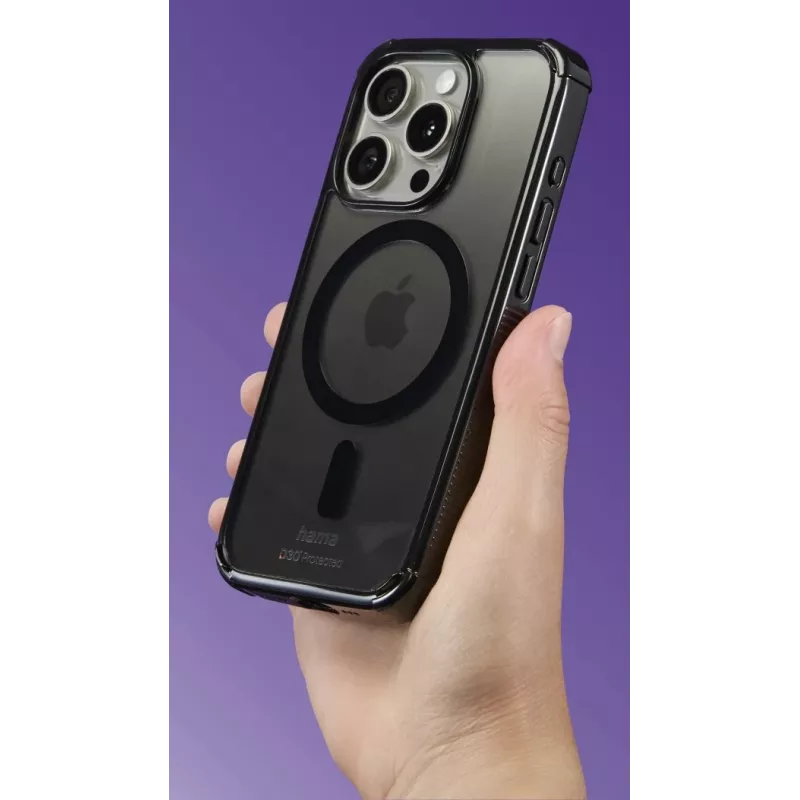 Hama Extreme Protect vāciņš iPhone 16 15,5 cm (6,1 inch) Melns