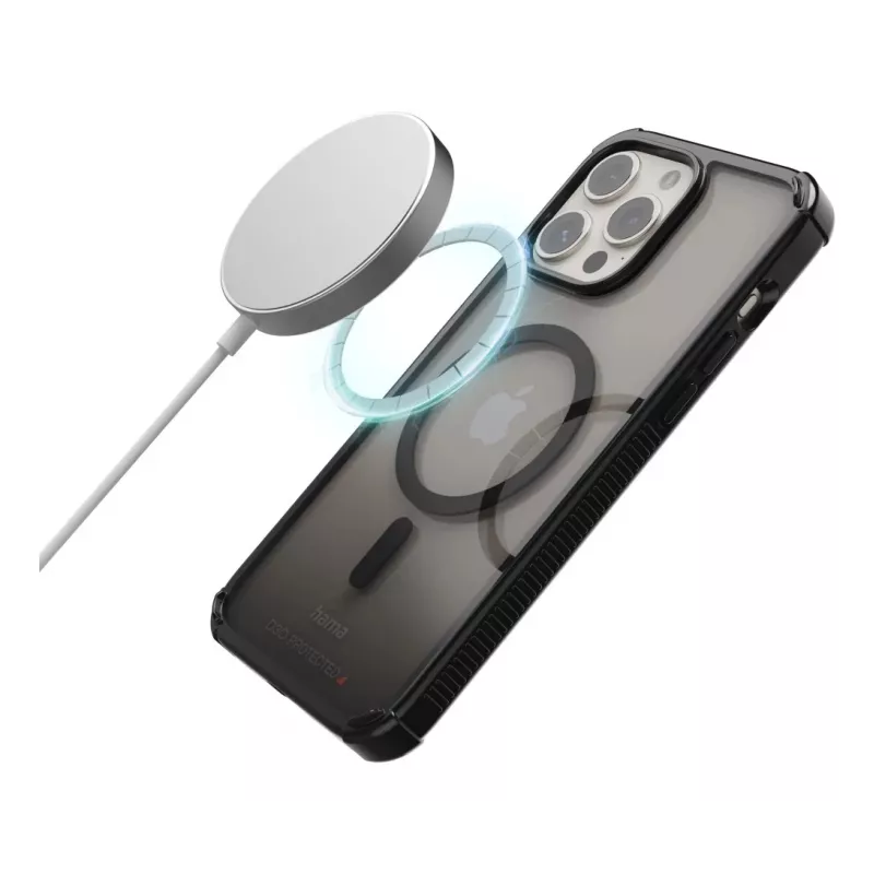 Hama Extreme Protect vāciņš iPhone 16 15,5 cm (6,1 inch) Melns