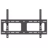 Manhattan sienas stiprinājums televizoriem un monitoriem (ar slīpumu), 37–65 collu ekrāniem, VESA 200x200–600x400 mm, līdz 80 kg, melns