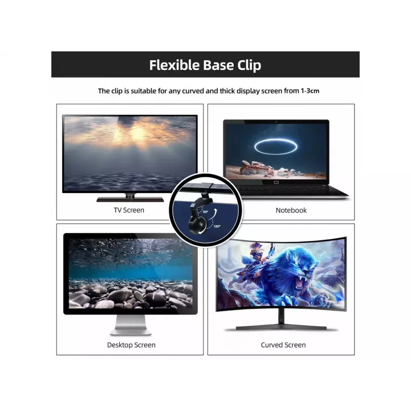 Equip Monitor USB LED Lamp Ar Skārienvadību 245450