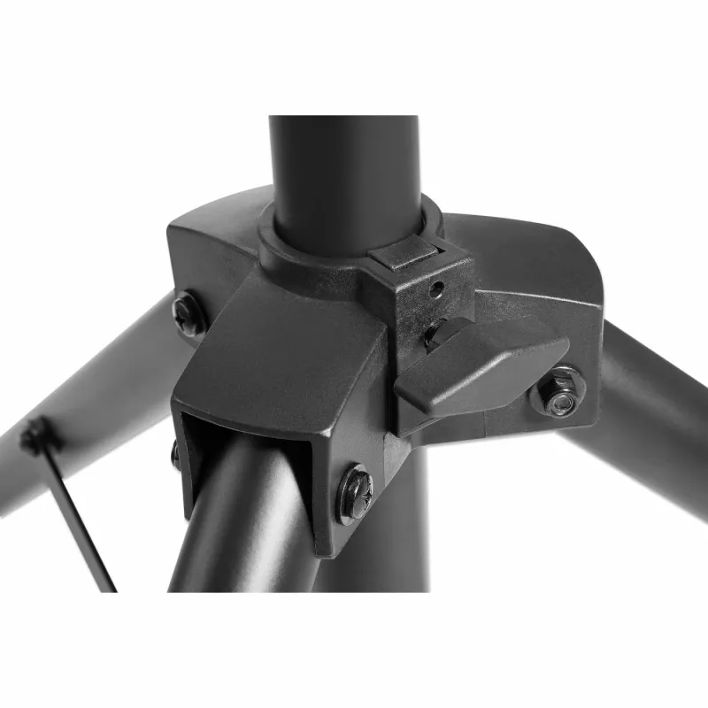Manhattan Tripod Grīdas Statīvs TV/Monitoram/Projektoram/Portatīvajam Datoram, 13 inch–32 inch, VESA 75x75 un 100x100 mm, līdz 15 kg, Melns