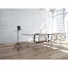 Manhattan Tripod Grīdas Statīvs TV/Monitoram/Projektoram/Portatīvajam Datoram, 13 inch–32 inch, VESA 75x75 un 100x100 mm, līdz 15 kg, Melns