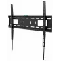 Manhattan fiksētais sienas stiprinājums TV un monitoriem 37 inch–65 inch, VESA 200x200–600x400mm, līdz 50kg, melns