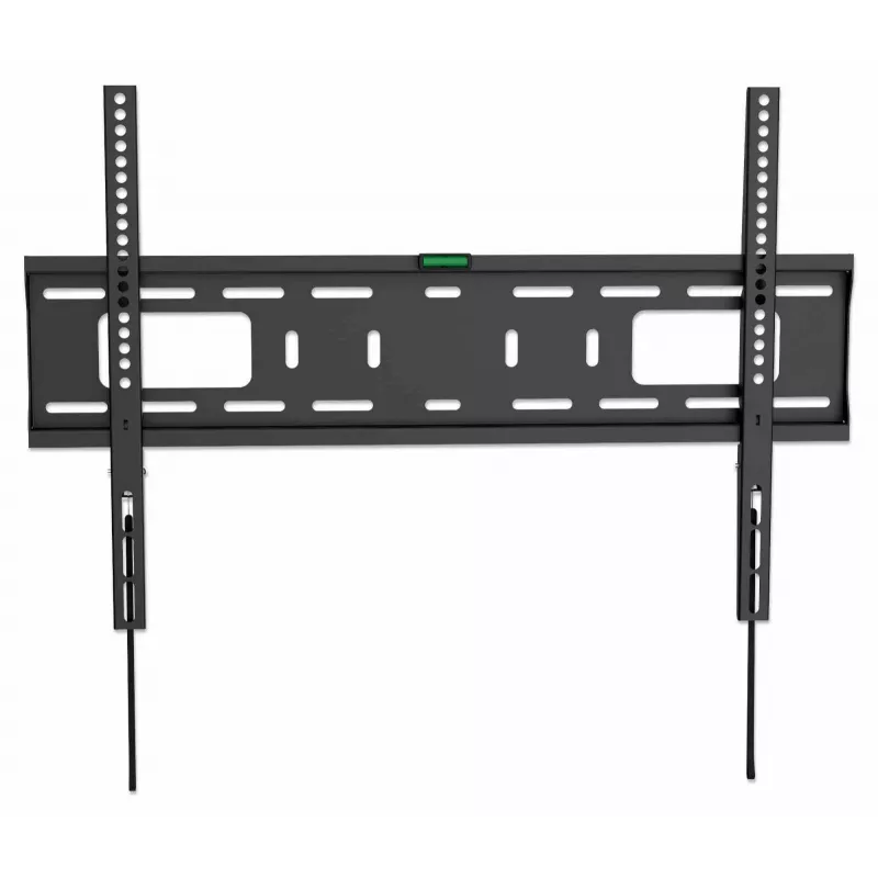Manhattan fiksētais sienas stiprinājums TV un monitoriem 37 inch–65 inch, VESA 200x200–600x400mm, līdz 50kg, melns