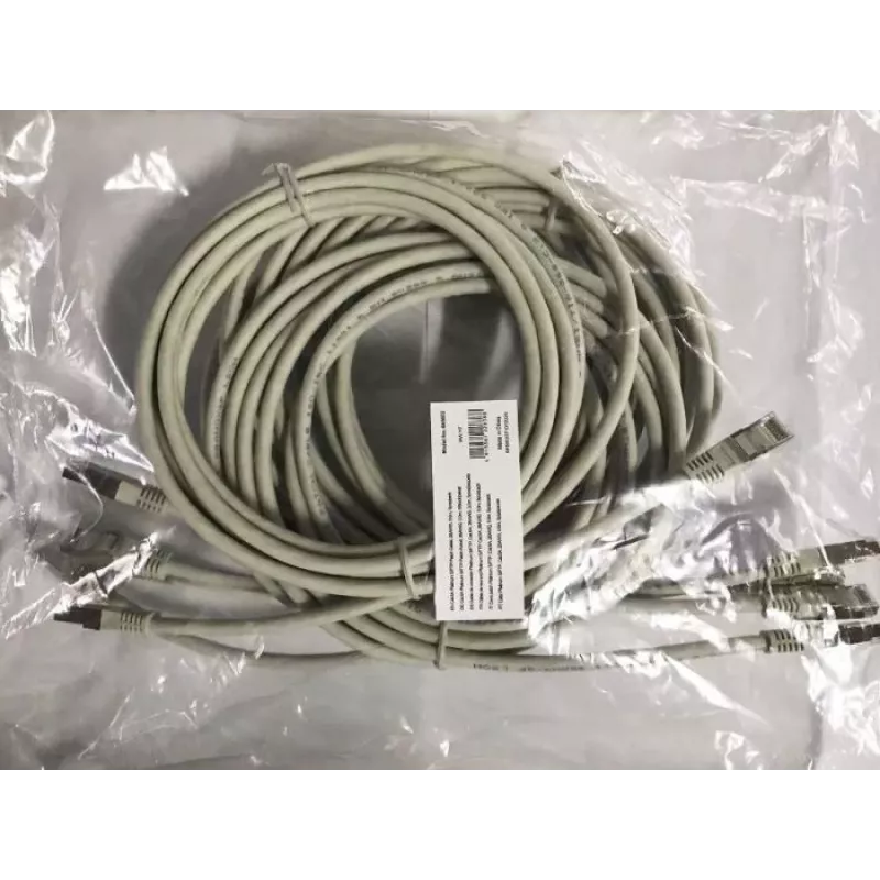 Equip Cat.6A Platinum S/FTP Patch Kabelis, Pelēks, 3,0m, 5gab/set