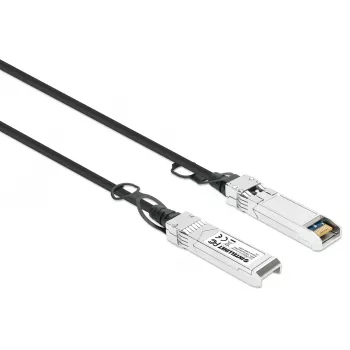 Intellinet 0,5 m 10G SFP+ pasīvais tiešā pieslēguma vara Twinax kabelis 30AWG HP 487649-B21 saderīgs