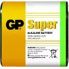 GP Super Alkaline 4.5V vienreizējās lietošanas baterija, sārmaina, prizmatiska