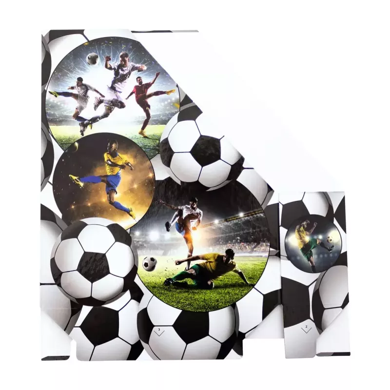 Žurnālu statīvs Herma A4 Football 19716, izturīgs dizains ar futbola tēmu