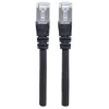 Intellinet tīkla savienojuma kabelis, Cat6, 30m, Melns, Varš, S/FTP, LSOH / LSZH, PVC, RJ45, Zeltīti kontakti, Bezāķa, Aizsargvāciņš, Mūža garantija