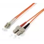 Equip optiskās šķiedras kabelis LC/SC 62.5/125μm 3,0m InfiniBand 3 m SC Orange