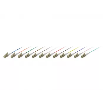 Equip LC/PC optiskās šķiedras pigtail, OM3, 2,0 m