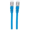 Intellinet Network Patch Cable, Cat7 kabelis/Cat6A spraudņi, 3m, Zils, Varš, S/FTP, LSOH / LSZH, PVC, RJ45, Apzeltīti kontakti, Bezāķa, Aizsargapvalks, Mūža garantija