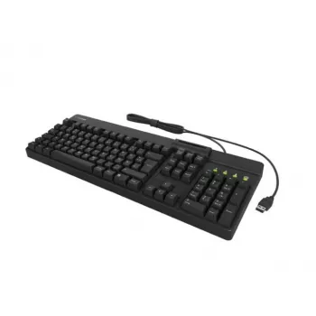 KeySonic KSK-8040U-CR tastatūra Home/Office USB Melna