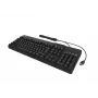 KeySonic KSK-8040U-CR tastatūra Home/Office USB Melna